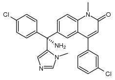 Tipifarnib (IND 58359; R115777; IND-58359; IND58359; R-115777; R 115777) Tipifarnib (IND 58359; R115777; IND-58359; IND58359; R-115777; R 115777)