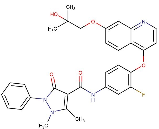 Ningetinib (CT-053, CT053, CT 053) Ningetinib (CT-053, CT053, CT 053)
